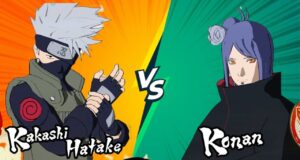 Konan vs. Kakashi